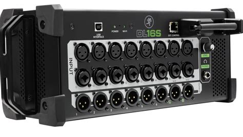 MACKIE DL16S 16-канальный цифровой аудио микшер с управлением через ...