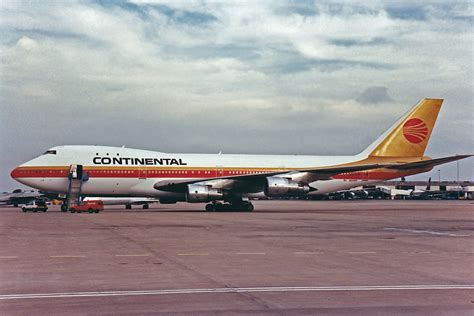 N606PE Boeing 747 143 Continental Airlines MAN 16OCT87 Flickr