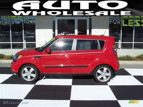 2010 Molten Red Kia Soul Sport 59168918 Photo 4 Car