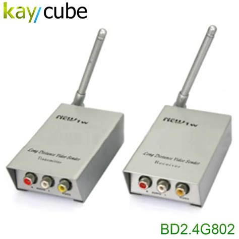 BADA 1W 2.4GHz 4 Channel Wireless AV Receiver and 1000mW Transmitter ...