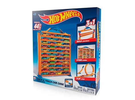 Ripley Hot Wheels Pista Y Rack Guarda Autos