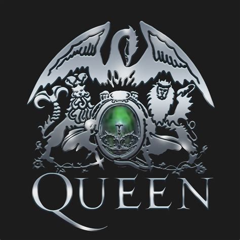 Queen T-Shirt | Metal Crest Logo Queen Shirt