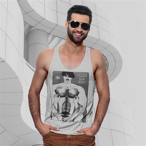 Nipple Twister Gay Tank Top LGBTQ Rodeo Magazine Vintage Etsy