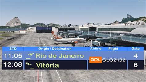 Prepar3D V4 5 HF2 Boeing 738 SBRJ Rio de Janeiro SBVT Vitória