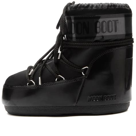 Moon Boot Icon Low Glance Boots Black End Gb