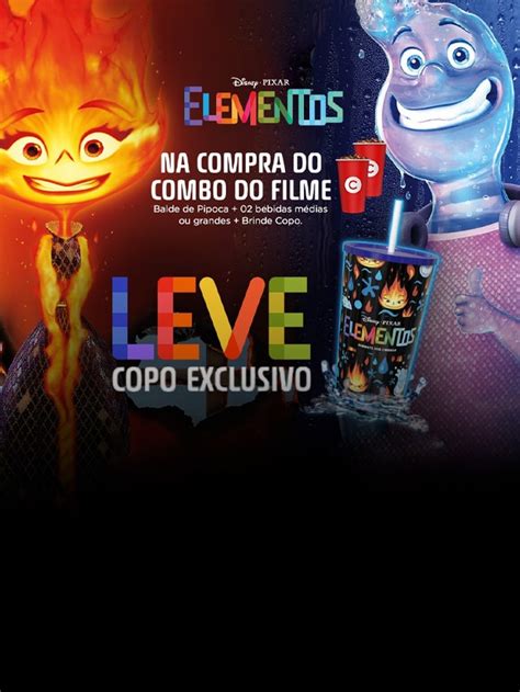 Cinemark cria copo colecionável do filme Elementos GKPB Geek