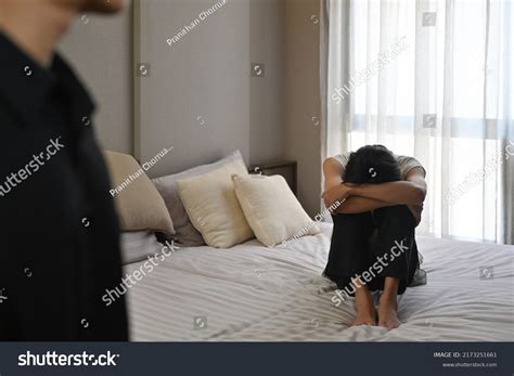 Asian Gay Crying While Sits On Stock Photo Shutterstock