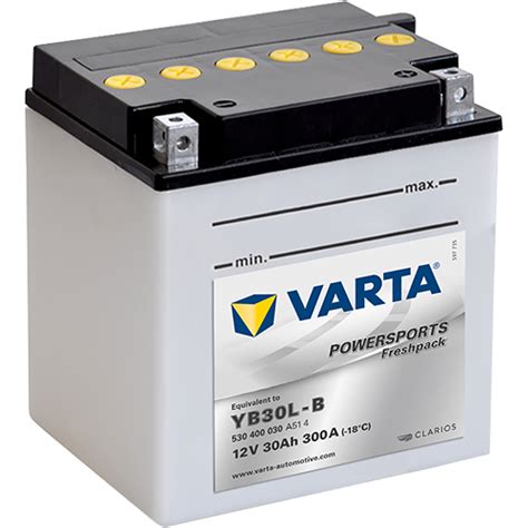 VARTA Powersports YB30L B 30Ah R на супер цена от avtozona33 bg