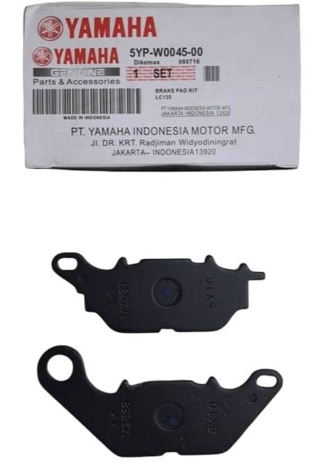 Yamaha Lc Lc Lc Yp Front Brake Pad Depan Lining Kit