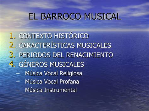 El Barroco PPT Descarga Gratuita