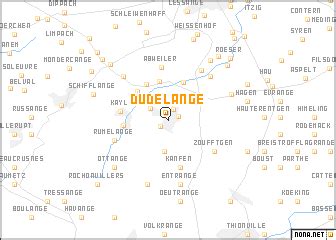 Dudelange (Luxembourg) map - nona.net