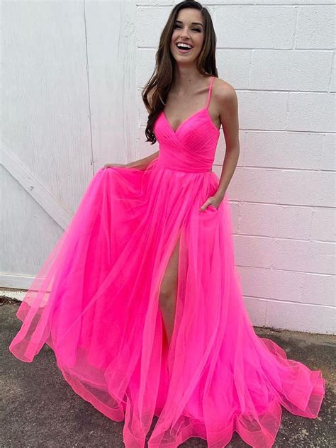 Hot Pink Prom Dresses 09d