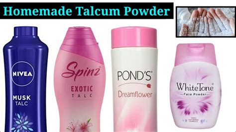 How To Make Talcum Powder At Homediy Homemade Talcum Powderface