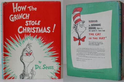 How The Grinch Stole Christmas By Dr Seuss Very Good Hardcover 1957