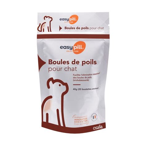 Easypill Chat Boules de poils Aliment complémentaire Wanimo