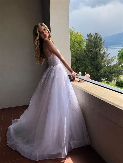 Princess Lace Wedding Dress A Line Floral Embroidery Lace | Etsy
