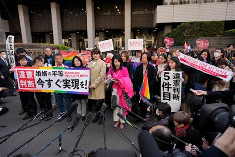 A Japanese Court Says Denying Same Sex Marriage Is Unconstitutional And Calls For Urgent Change