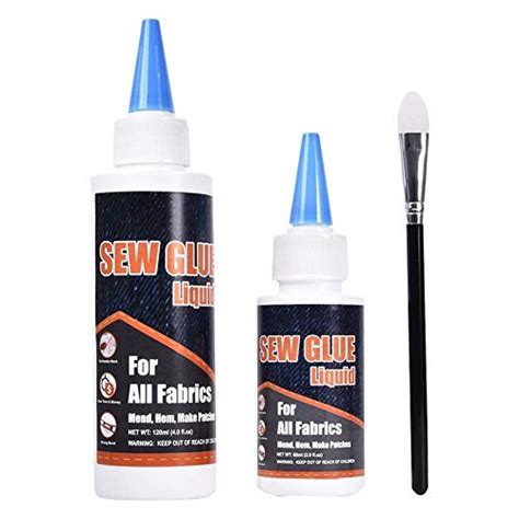 Biaoyun Sew Glue Liquid Secure Stitch Liquid Sewing Solution Kit For All Fabrics Pricepulse