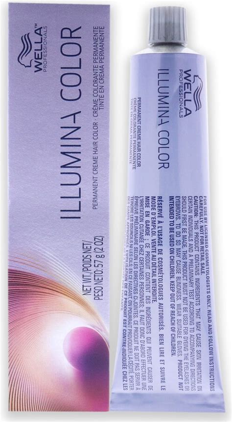 Wella Illumina Color Permanent Creme Hair Color Dark Blonde Gold Brown For Unisex Oz