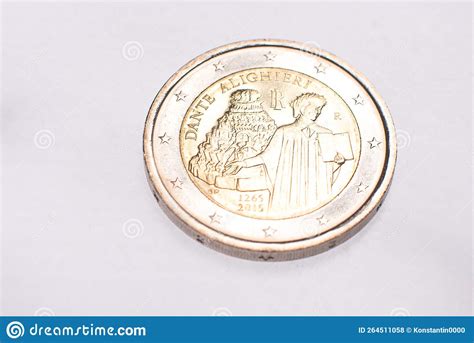 A Coin Collection of 2 Euro Commemorative Coins Stock Photo - Image of ...