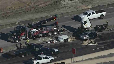 Southbound Roads On Gulf Freeway At Nasa Road Closed After 18 Wheeler Crash Texas Breaking News