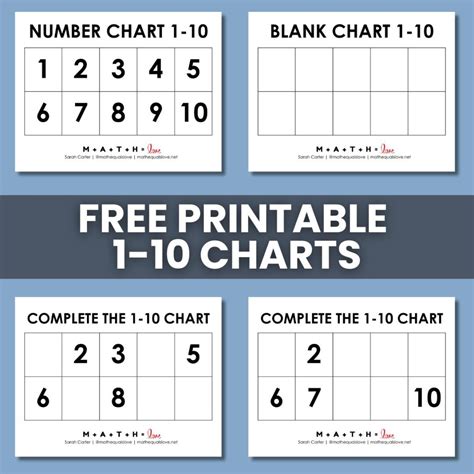blank ten frame template  printable