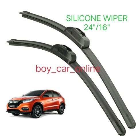 Honda HRV Soft Silicone Wiper 24 16 Shopee Malaysia