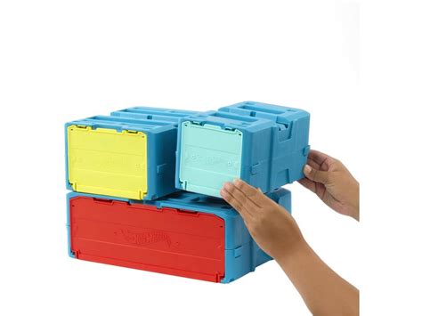 Hot Wheels Track Builder Acrobacias De Fuego Mattel Hmc Juguetilandia