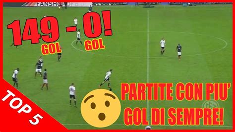 Quale E La Partita Con Piu Gol Ilmessaggeero