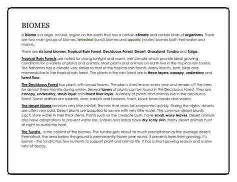 183940 | Biomes | Cheryl Forbes | LiveWorksheets