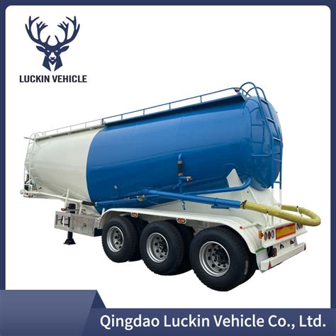 Heavy Duty Axles Tons Tons Fly Ash Cement Cargo Powder Tanker