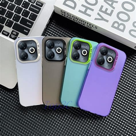 Capinha Infinix Hot I Minimally Smart Pro Projetada Nova Protetora De Telefone Anti Queda