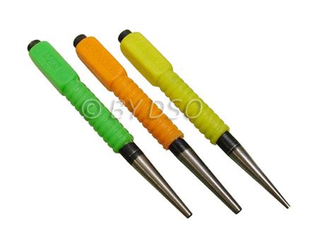 Professional 3 Piece Nail Punch Set 68098c Ebay