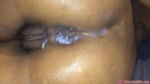 Cum All Over Her Asshole Porn Pic
