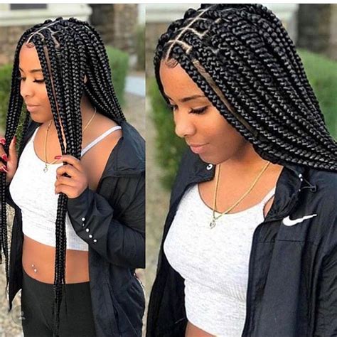 Pin By Sesolami Onimole On Coiffure Hair Styles Box Braids