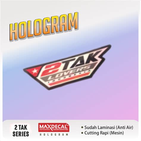 Jual Sticker Terlaris Series Tak Hologram Sticker Racing Sticker