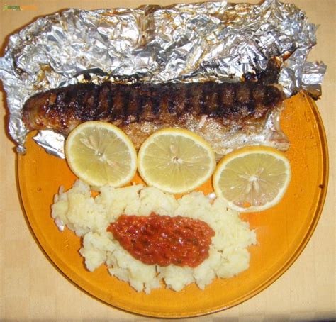 Скумрия във фолио на скара - Лакомник.БГ - бързи и вкусни рецепти