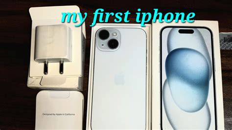 My First Iphone 15 Unboxing Vlog😍 Iphone15 Iphone15review