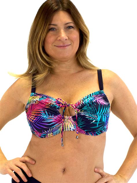 Haut De Maillot Bikini Karmilla B Imprim Tropical Avec Armature