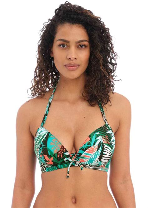 Freya Honolua Bay Non Wired Triangle Bikini Top Multi F Available At The Fitting Room