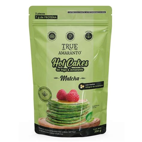 Harina Para Hot Cakes True Amaranto Matcha G Bodega Aurrera