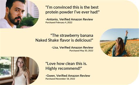 Naked Shake Vegan Protein Powder Strawberry Banana Flavored Plant Based Protein From Us