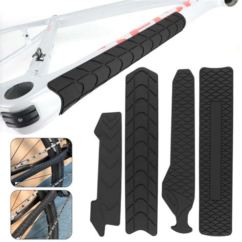 Silicone Bike Chain Protector Bicycle Frame Chainstay Pad Scratch