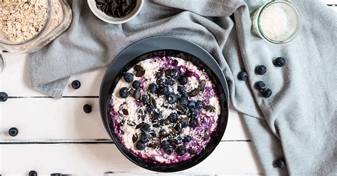 Overnight Oats Mit Heidelbeeren Und Kokos Rezept EAT SMARTER