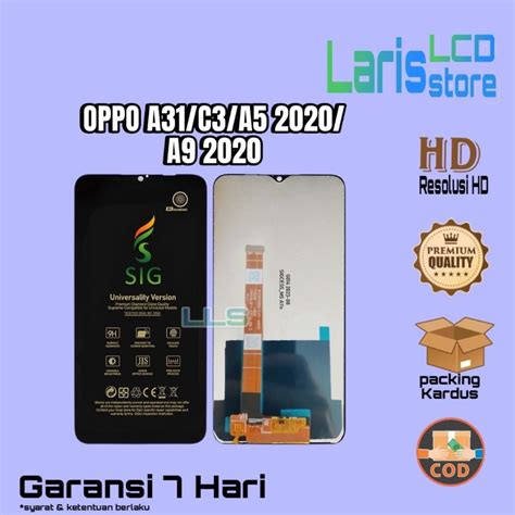 Lcd OPPO A31 2020 A5 2020 A9 2020 REALME C3 5 5I 5S 6S A11X UNIVERSAL