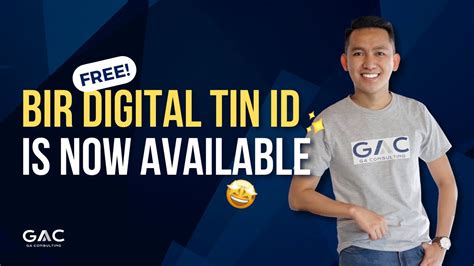 Bir Digital Tin Id Is Now Available Tin Id Bir Digitalid