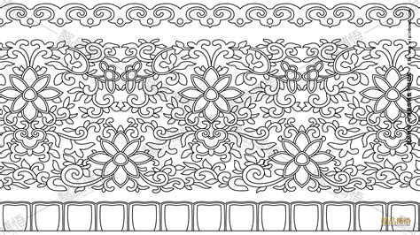 缠枝莲纹、回形纹、如意纹、民、坛 数字拓纹库 懿品博悟