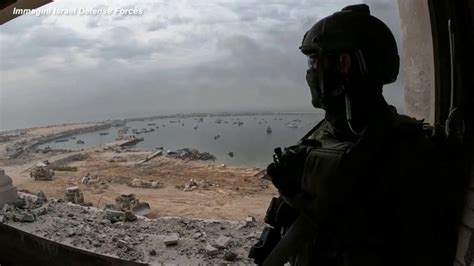 L esercito israeliano controlla il porto di Gaza È stato usato da