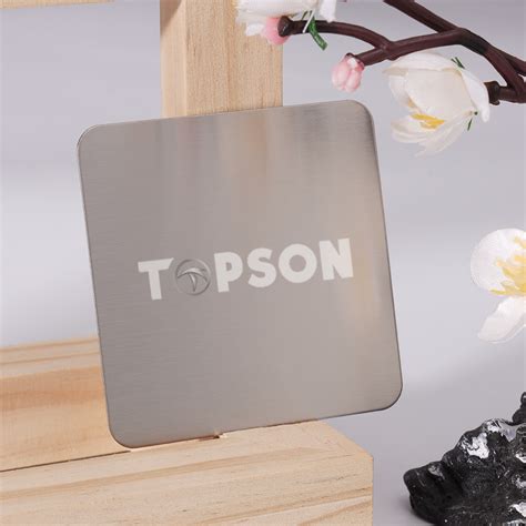 Satin Finish Stainless Steel Brushed Finish Topson