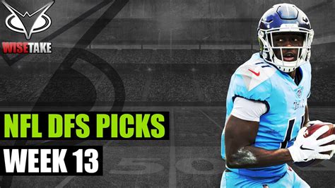 Nfl Dfs Week 13 Picks Position By Position Draftkings And Fanduel